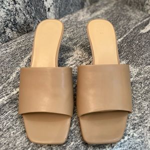 H&M Taupe Mule Sandal